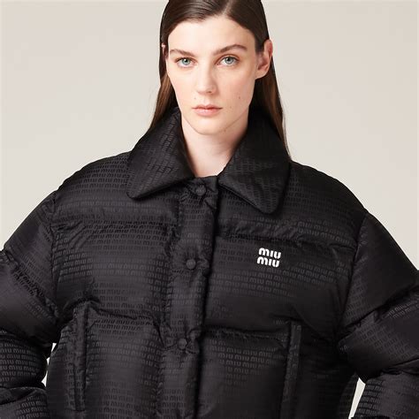 miu miu nylon down jacket